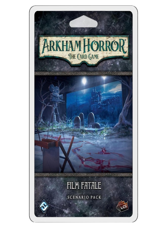 Asmodee Fantasy Flight Games Arkham Horror The Card Game Film Fatale Scenario Pack - Explore Bizarre Film Sets, Cooperative LCG, Ages 14+, 1-4 Players, 1-2 Hr Playtime, Made - Image 1