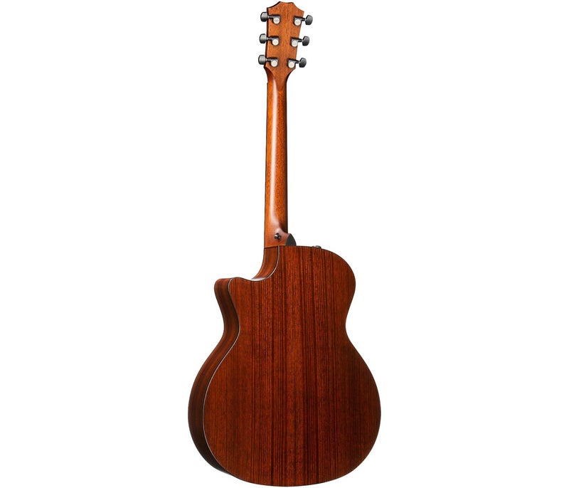 Taylor 324ce Grand Auditorium Tropical Mahogany Acoustic Electric Guitar Cutaway V Class Bracing - Shaded Edge Burst - Image 3