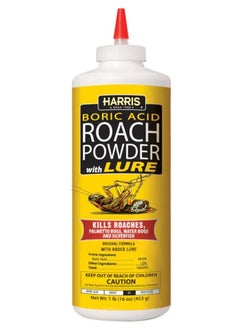 Harris Harris Boric Acid Roach Powder with Lure 453g  - Image 1
