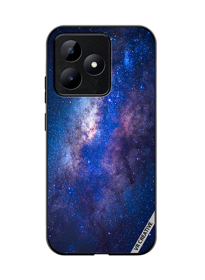 VR CREATIVE Protective Case Cover For Realme C53 Galaxy Design Multicolour - Image 1