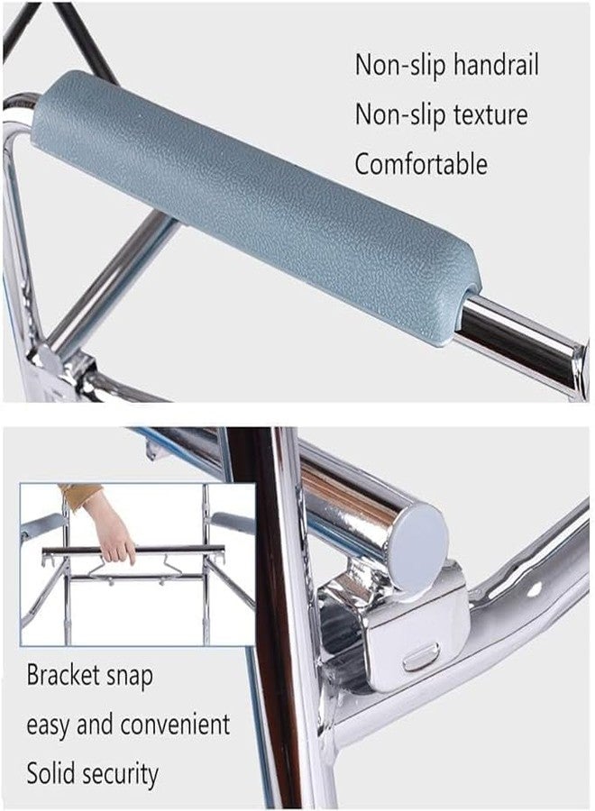 Renewa Commode Chair for Toilet Adults Height Adjustable Commode Chair with Armrests W-38 Commode Chair for Toilet Adult - Image 5