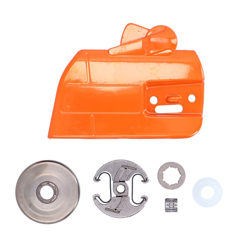 Chainsaw Clutch Cover Kit: High-Quality Wear-Resistant Material - Stable Performance Chainsaw Replacement Parts for Husqvarna 353 351 350 346XP 345 Garden Tool Maintenance - Image 1
