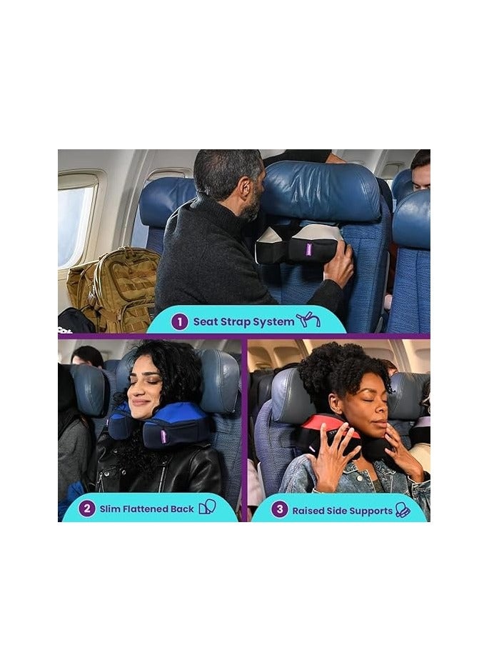 كابو مخدة سفر تي ان اي من كابو S3 - القاهرة ميموري فوم كا بيو رمادي  - Image 4