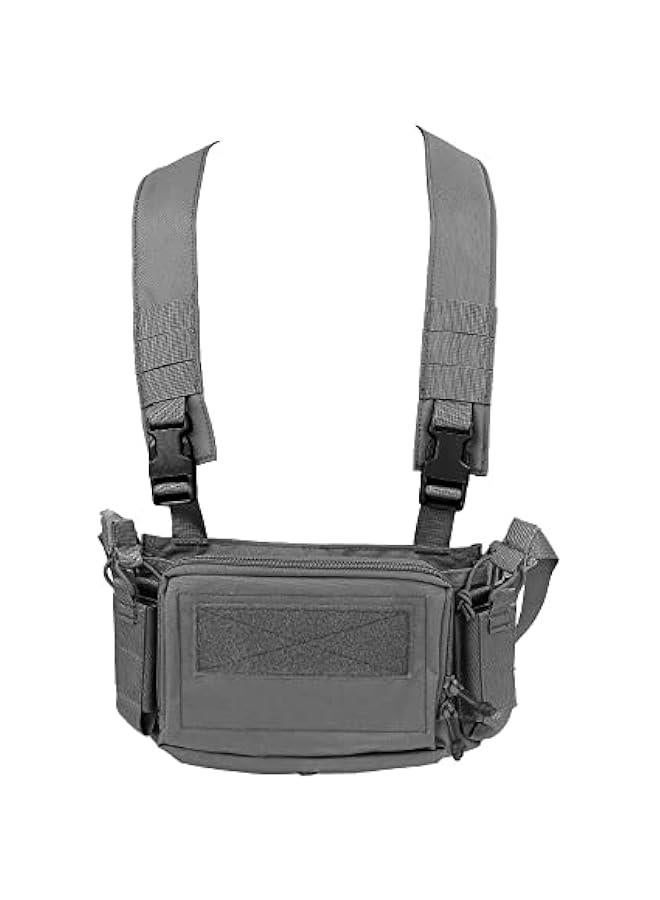 Generic D3CR Micro Chest Vest,Mini Style,Compatible with Chest Strap/Tac Backpack/Tac Vest,Uni  - Image 1