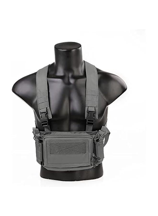Generic D3CR Micro Chest Vest,Mini Style,Compatible with Chest Strap/Tac Backpack/Tac Vest,Uni  - Image 2