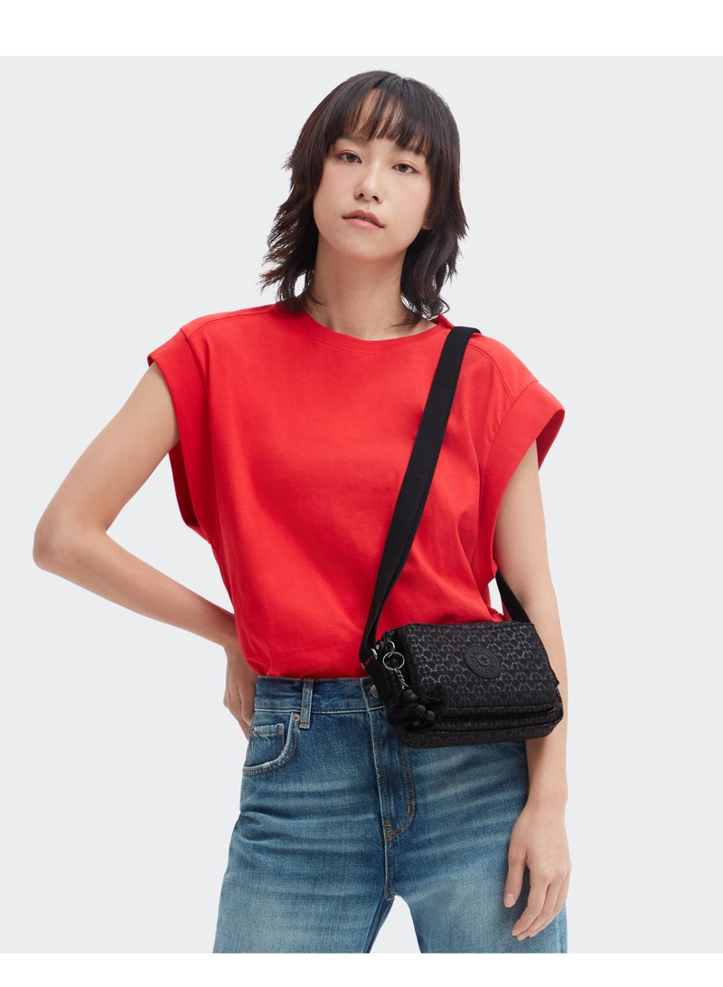 kipling Abanu Mini Crossbody Bag with Adjustable Shoulder Strap Signature Emb - Image 2
