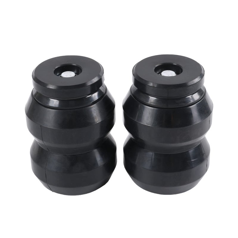 DICMIC Rear Suspension Rubber Helper Spring Kit Compatible with 2009-2021 Dodge Ram 1500 2WD/4WD Replace# DR1500DQ - Image 1