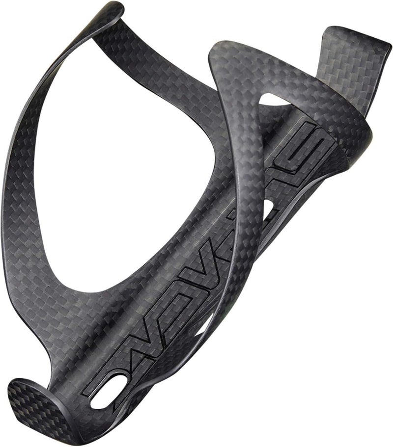 Supacaz Fly Bicycle Bottle Cage – Carbon Fiber Bike Bottle Holder – Ultra-Lightweight & Stiff – Secure Grip – Black - Image 2