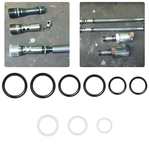 Sporthfish Stand Pipe and Front Port Plug Seal Kit O Ring Pipe Dummy Plug Seal Kit for Ford 2003-2007 6.0L Powerstroke Diesel F Series 2004-2010 E Series 9PCS - Image 1