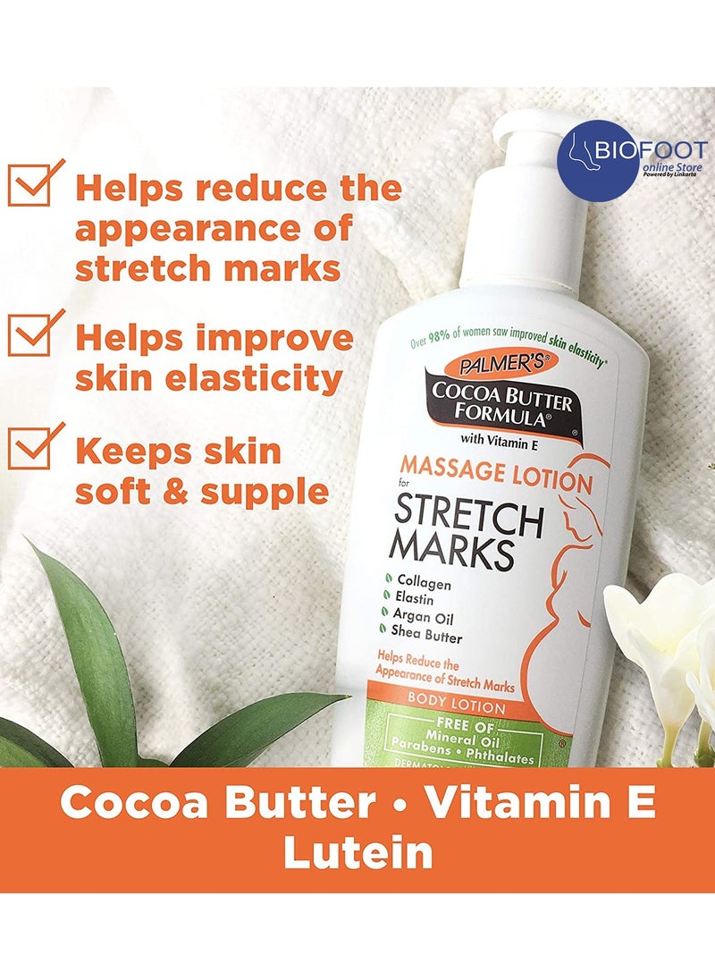 PALMER'S - Massage Lotion For Stretch Marks 250ml - Image 1