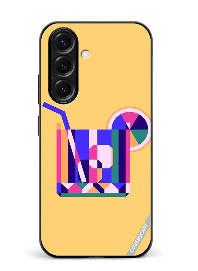 VR CREATIVE Protective Case Cover For Samsung Galaxy A56 Juice Cup Design Multicolour