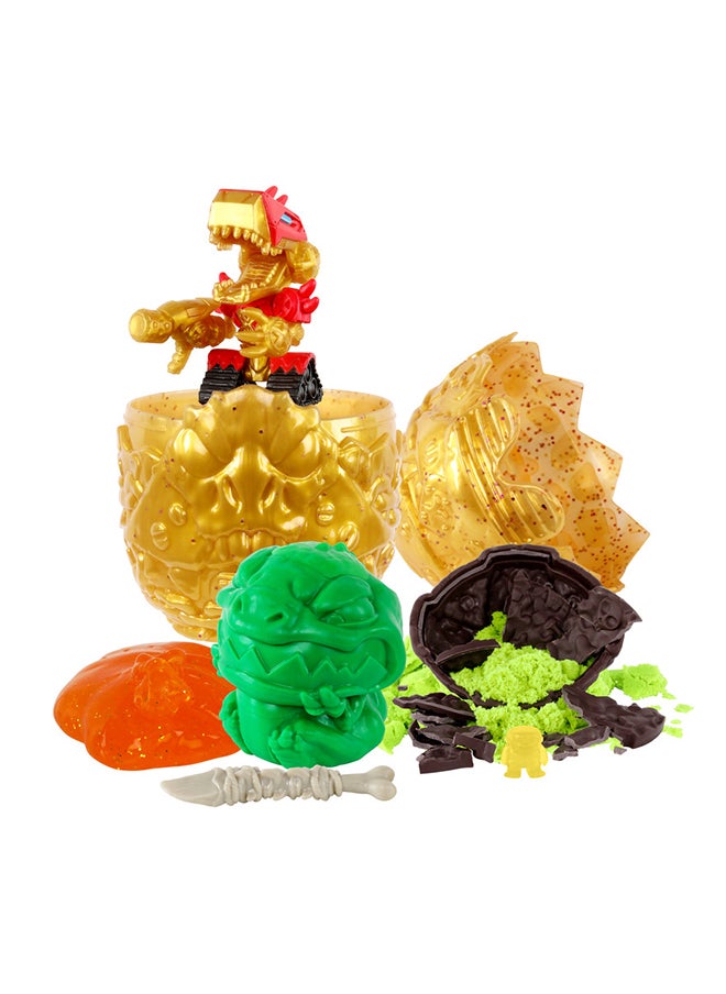 Treasure X Dino Gold S4 Armored Egg Pk  - Image 3
