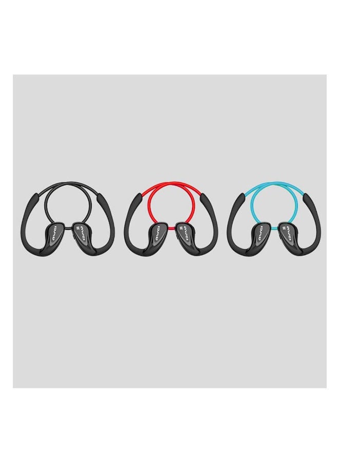 NIBEMINENT Sport Bluetooth Wireless In-Ear Earphone Red/Black - Image 3