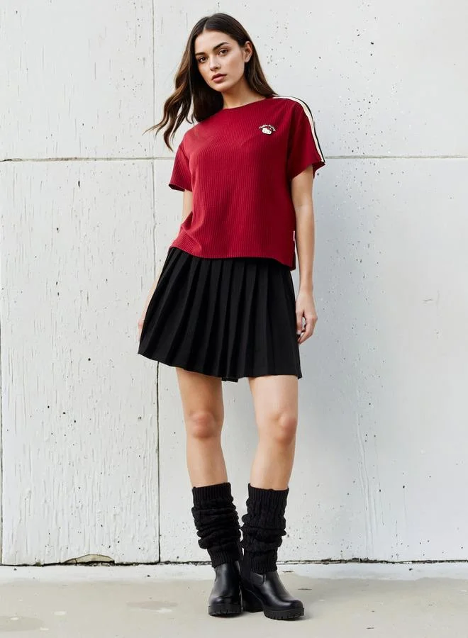 SP Characters T-shirt Regular Fit with Hello Kitty Detail Polyester Blend