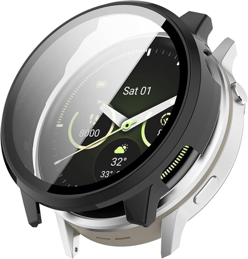 White Smartwatch Cover Shell Screen Protector Glass Film for 4 41mm Scratchproof Case - Image 5