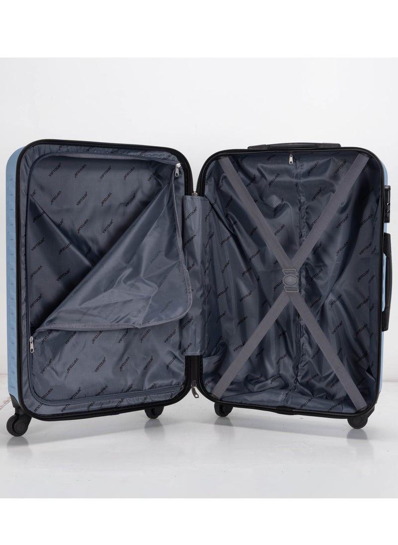 VIPTOUR - 4-Piece Hardside Spinner With Number Lock Luggage Trolley Set 20,24,28,32 Inches - Image 1