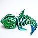 LUYUCUBE 2PCS 3D Printed shark ModelFlexible Realistic Articulated Animal Fidget ToysMystery Figurines Gifts for EasterExecutive Desk Funny Dcor and Festival CollectibleEaster Basket Stuffers RBGB - Image 4