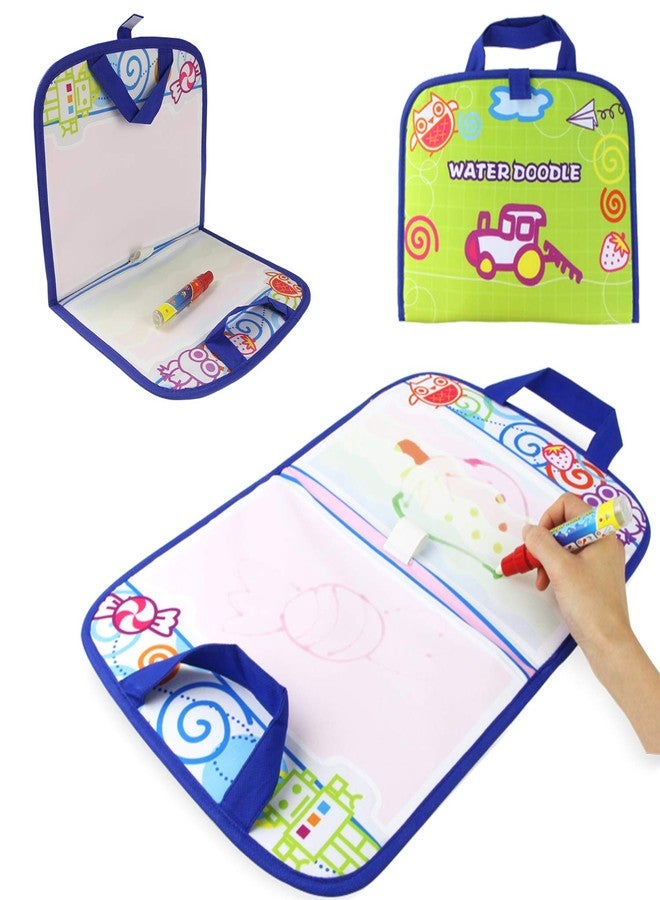 Coolplay Kid Activities Water Drawing Mat Painting with Water Pen Airplane Travel Toy for Toddlers - Image 1