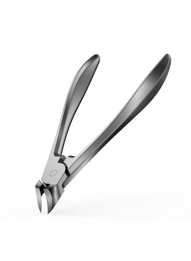 BEZOX Stainless Steel Toenail Clippers For Thick Toenails - Comfortable Rebound Thick Spring Toe Nails Clipper For Thick Nails For Seniors, Precision Fingernail Clippers For Men And Women - Silver - Image 1