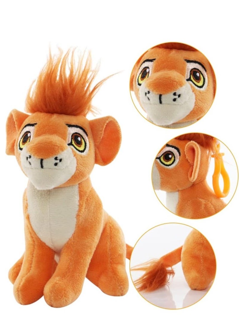 13 cm The Lion King Pendant Key, Simba Key Ring, Simba Plush Keychain, The Lion King Keychain, Car Key Ring, Pendant Bag Pendant Accessories  - Image 3