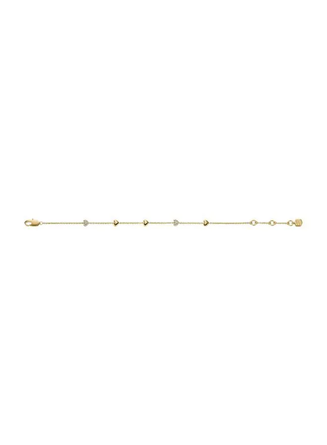 Fossil  JA7299710 Base Metal Jewelry with Cubic Zirconia for Women | Best Price UAE