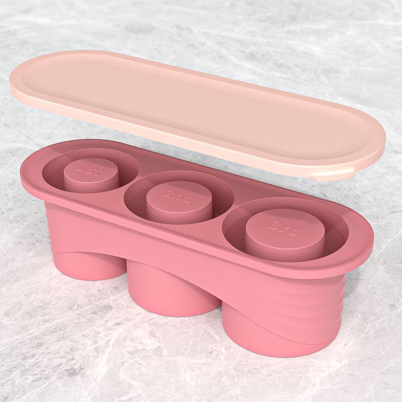 Stanley Silicone Ice Molds 20/30/40oz 3 grids-rouge powder