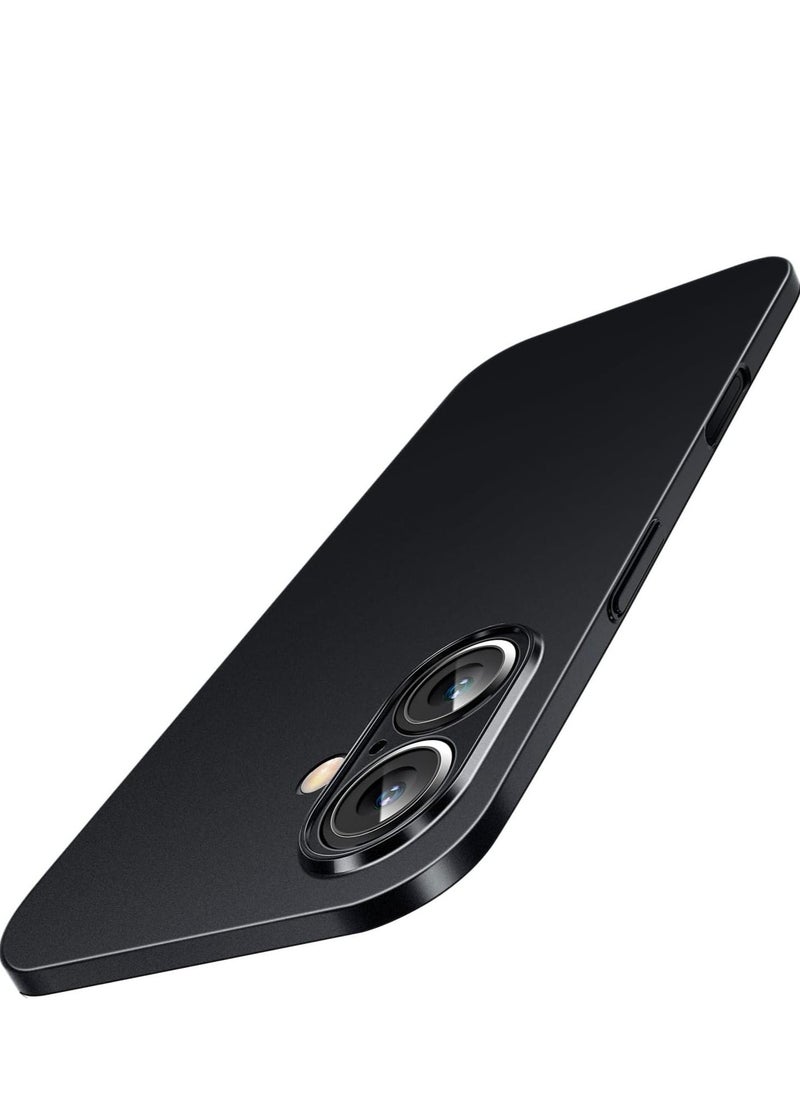 ELTRAZONE iPhone 16 Plus Slim Case, 0.2mm Fit [Paper-Thin] Lightweight Case Matte Finish PP Back Cover Protection [Anti-Fingerprints & Yellowing], Compatible with iPhone 16 Plus 6.7 Inch – Black - Image 1
