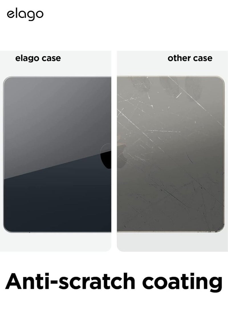 Elago - Slim Hard for MacBook Air 13 inch M4 A3240 (2025) / M3 A3113 (2024) / M2 A2681 (2022) Case Cover Ultra Slim, Full Protection, Access to All Features – Dark Gray - Image 1