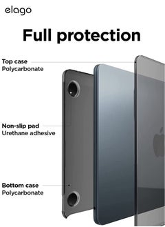Elago Slim Hard for MacBook Air M2 (2022) 13.6 inch (A2681) Case Cover Ultra Slim, Full Protection, Access to All Features - Dark Gray  - Image 4
