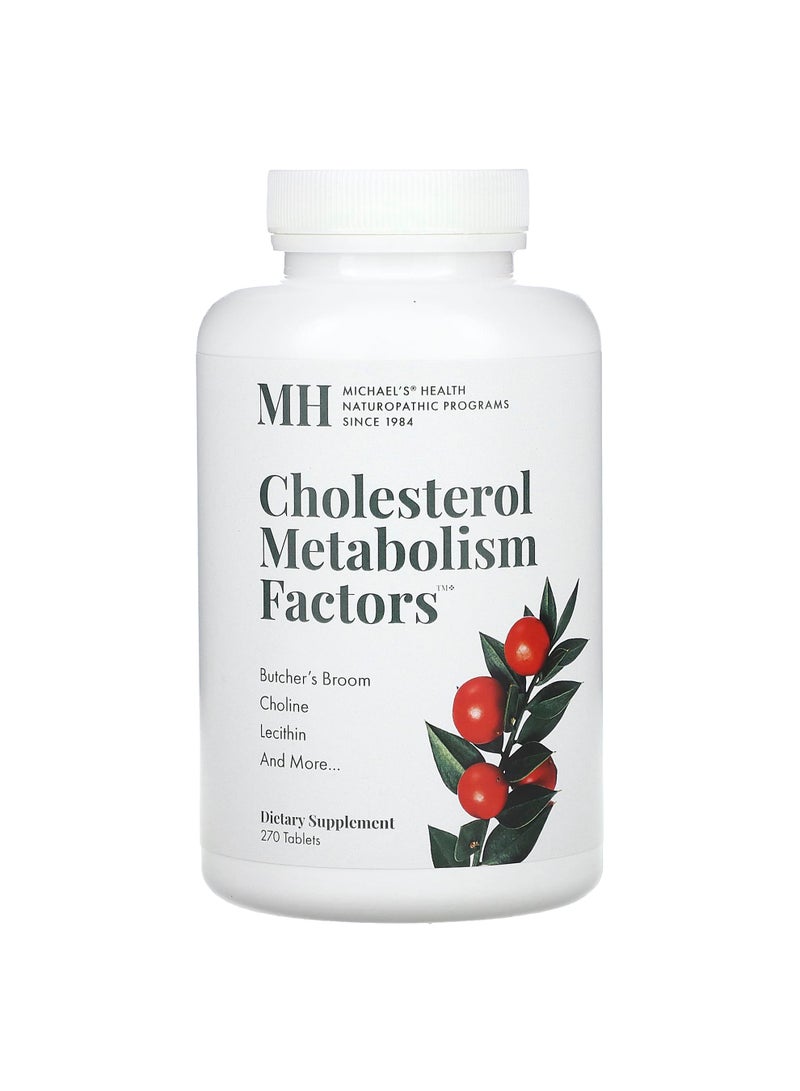 Cholesterol Metabolism Factors, 270 Tablets
