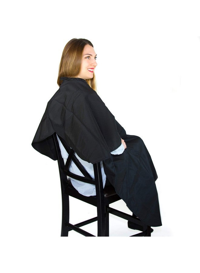 Salon Supply Co Hair Coloring Cape - Waterproof Salon Cape - Salon Chemical Cape - Hair Cape - Hair Salon Cape - Hair Dye Cape - Hairdressing Cape - Hair Stylist Cape - Hair Smock - Image 4