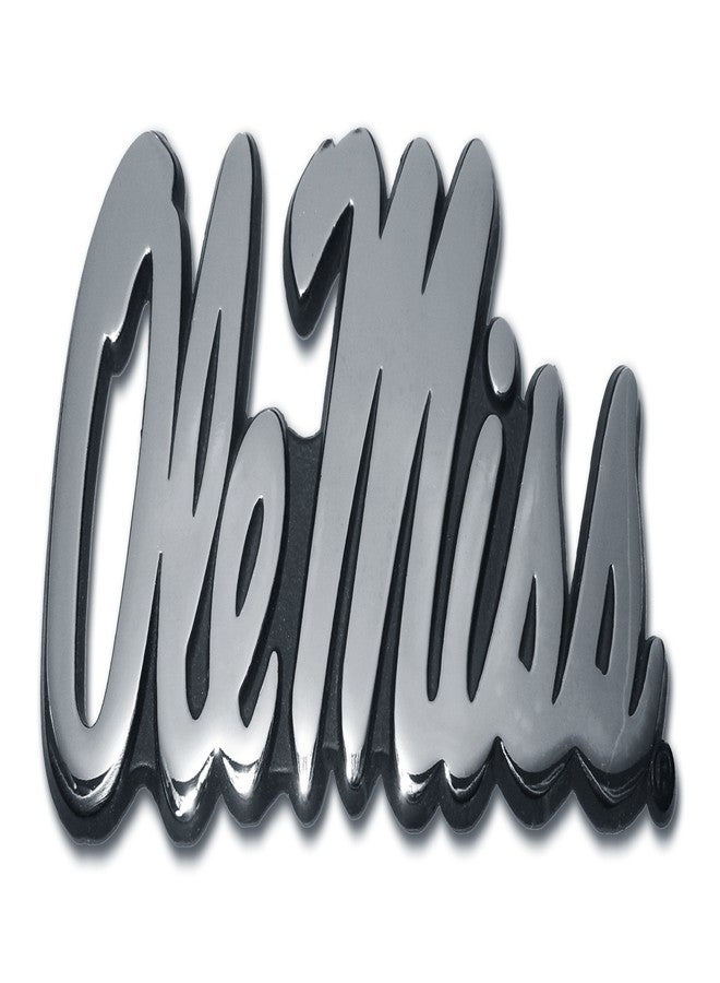 Elektroplate University of Mississippi (Script Ole Miss) Emblem