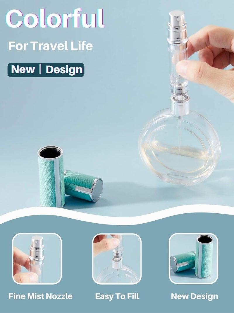Travel portable refillable fragrance spray bottle 5ml, universal small-capacity perfume empty bottle for men and women, aluminum liner leak-proof portable sprayer - Image 4