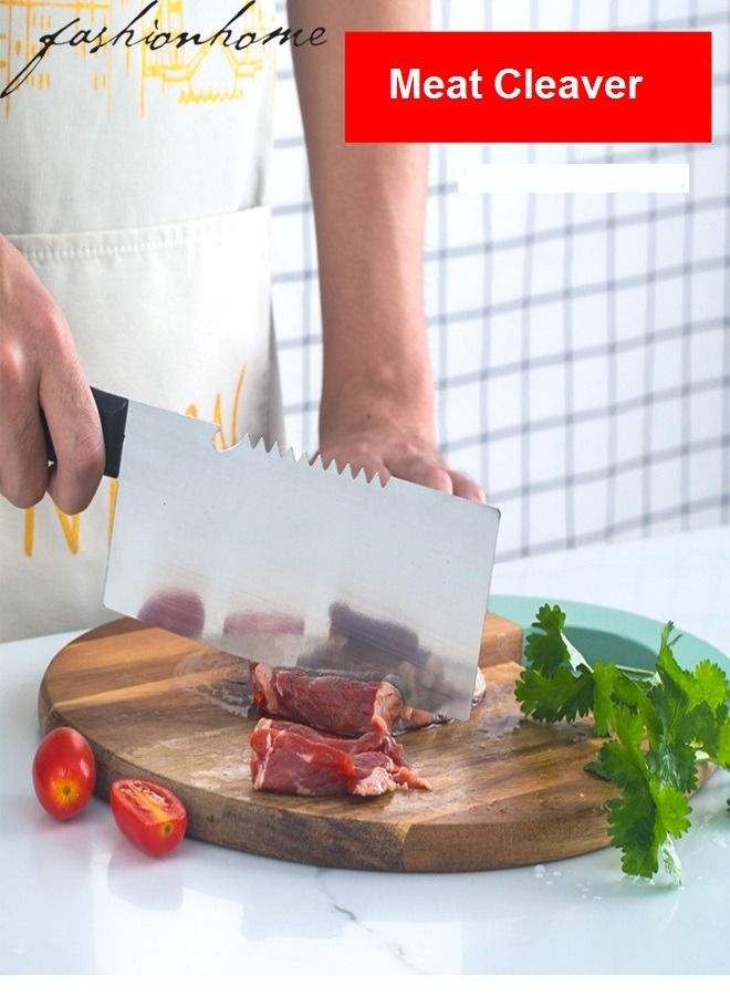 fashionhome 6-Piece Stainless Steel Professional Chef Knives Set - Image 3