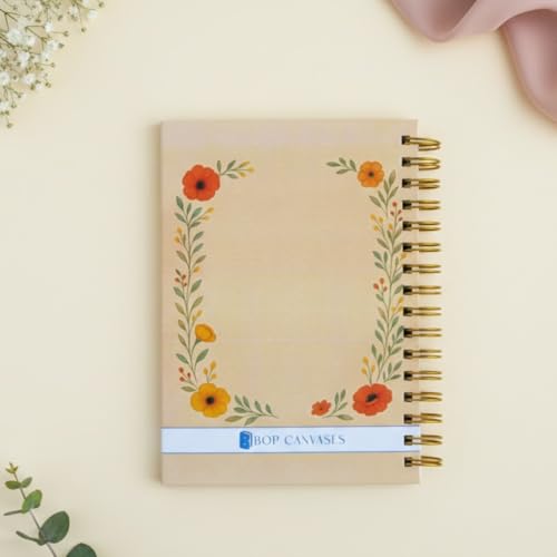 Bop Canvases Pregnancy Journal for Pregnant Women – 40-Week Bump Tracker & Memory Book with Stickers | Guided Pregnancy Planner with Prompts, Milestone Pages & Hardcover Keepsake | Gift for Expecting Moms, mothers day gift (Awaiting your arrival) - Image 3
