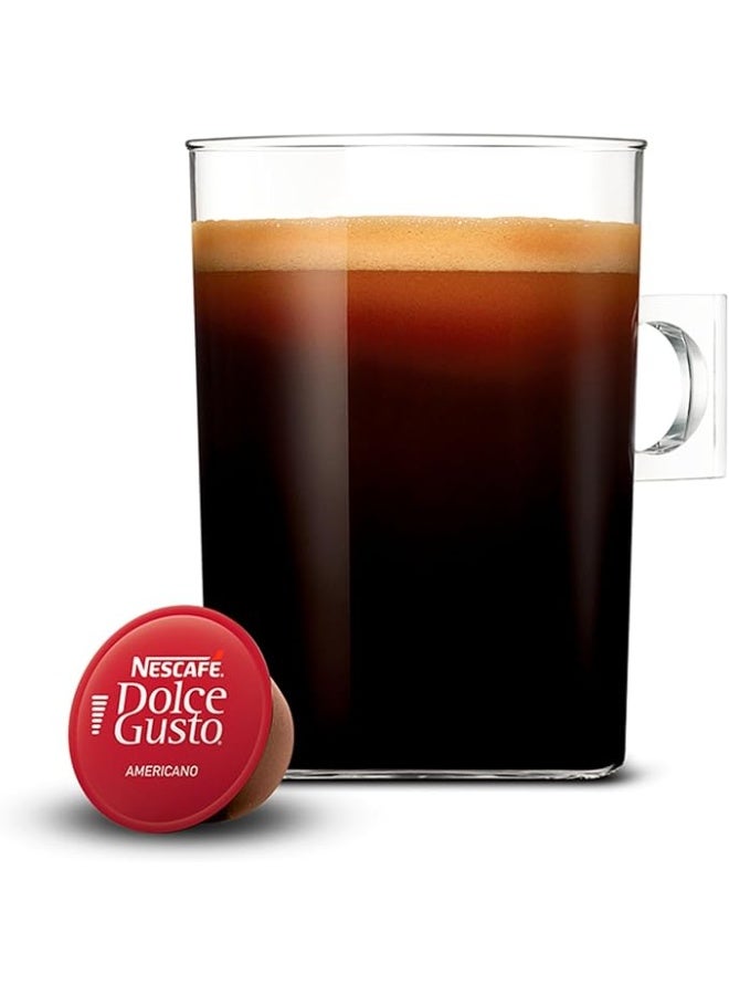 دولسي قوستو قهوة امريكانو من نسكافيه دولتشي غوستو، 16 × 8.5 جرام (136 جرام) - Image 3