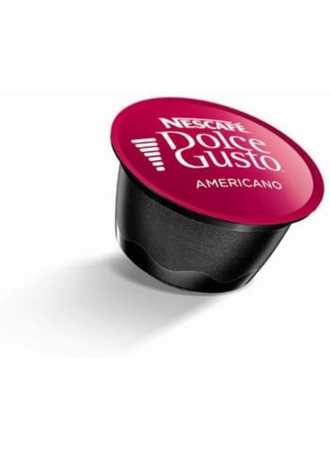 دولسي قوستو قهوة امريكانو من نسكافيه دولتشي غوستو، 16 × 8.5 جرام (136 جرام) - Image 2