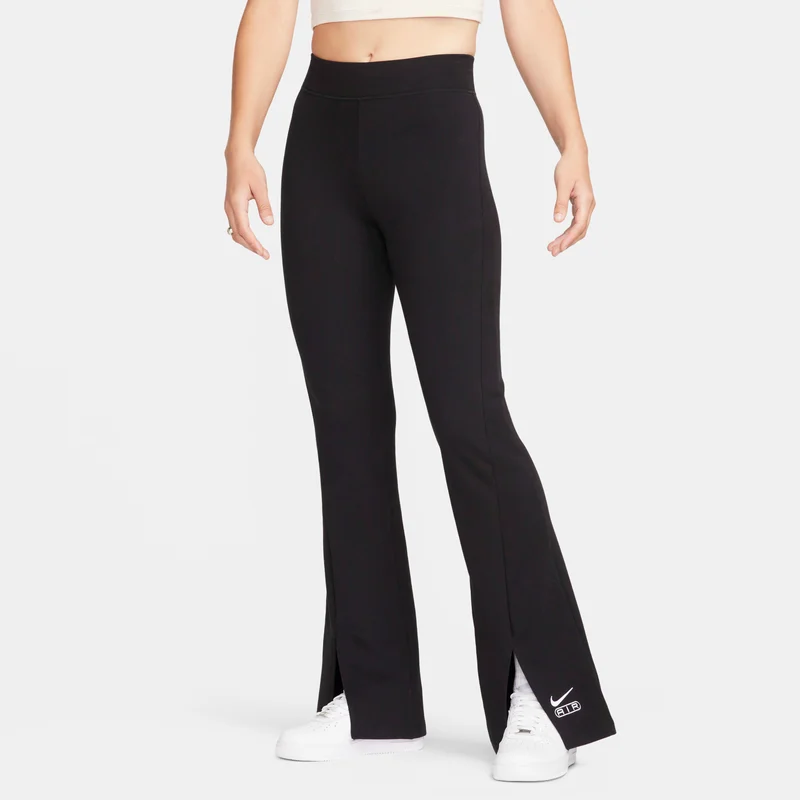 Nike black Women's Air High-Waisted Full-Length Split-Hem Leggings for Women | Best Price UAE