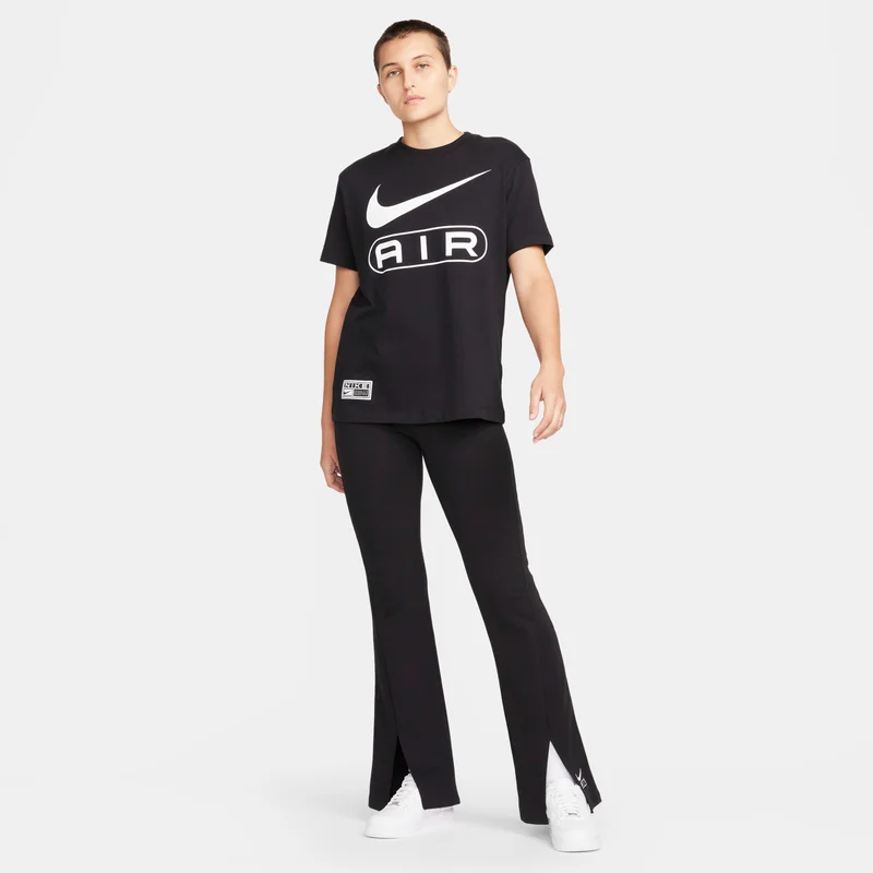 Nike black Women's Air High-Waisted Full-Length Split-Hem Leggings for Women | Best Price UAE