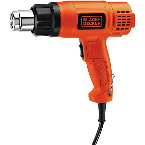 BLACK+DECKER BLACKDECKER Heat Gun for Crafts Corded Dual Heat Settings up to 1000 Degrees 1350 Watt HG1300 - Image 3