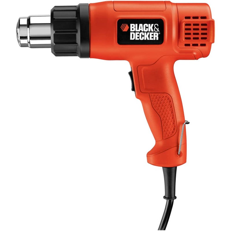 BLACK+DECKER BLACKDECKER Heat Gun for Crafts Corded Dual Heat Settings up to 1000 Degrees 1350 Watt HG1300 - Image 2