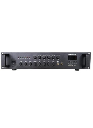 DS-QAE0A120G1-VB6 مضخم صوت تناظري 6 مناطق بقوة 120 واط، مزود بتقنية البلوتوث، وتشغيل ملفات MP3/USB/SD، ومدخلي ميكروفون ومدخلي AUX، ومدخل طوارئ، وعناصر تحكم مستقلة في مستوى الصوت، وحماية من قصر الدائرة والحمل الزائد، واستجابة تردد 80 هرتز-18 كيلوهرتز، و6 مخارج فاصلة، وتبريد مروحي قسري. - pzsku/Z10E55FE1C02B0BCEC4F0Z/45/1742058812/26d62fb5-9b44-497d-b201-817ed193c25b