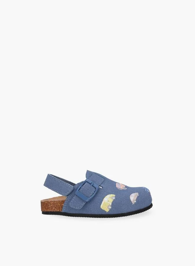 جونيورز Boys Hook & Loop Sandals
