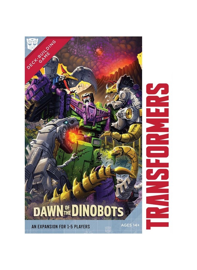 Transformers Deckbuilding Game Dawn Of The Dinobots Expansion Ages 14+ 15 Players 4590 Mins