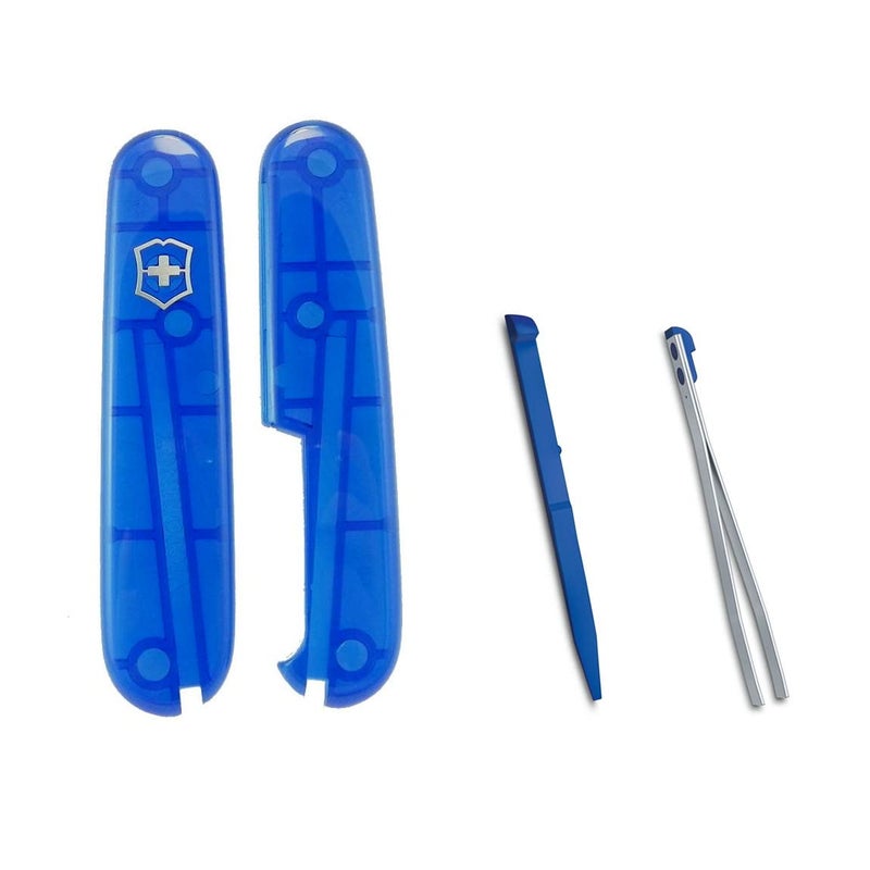 Victorinox Victorinox Translucent Blue Scales  colour accessories for 91mm Swiss Army 
