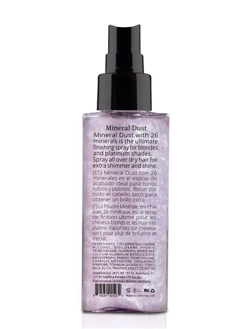 Saphira - Saphira Glossy Blonde Mineral Dust Spray - 90ml, Enhances Shine and Volume - Image 1