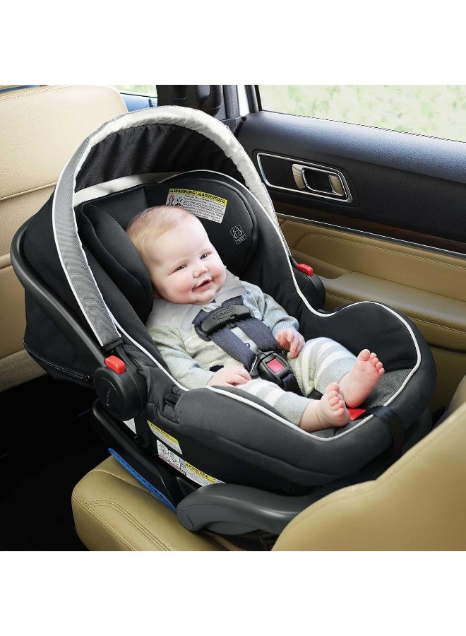 Pro Goleem Car Seat Strap Covers for Babies Unisex Soft Car Seat Strap Shoulder Pads for All Car Seats, Stroller, Pushcar, Small Size Designed for Newborn Gray - Image 2