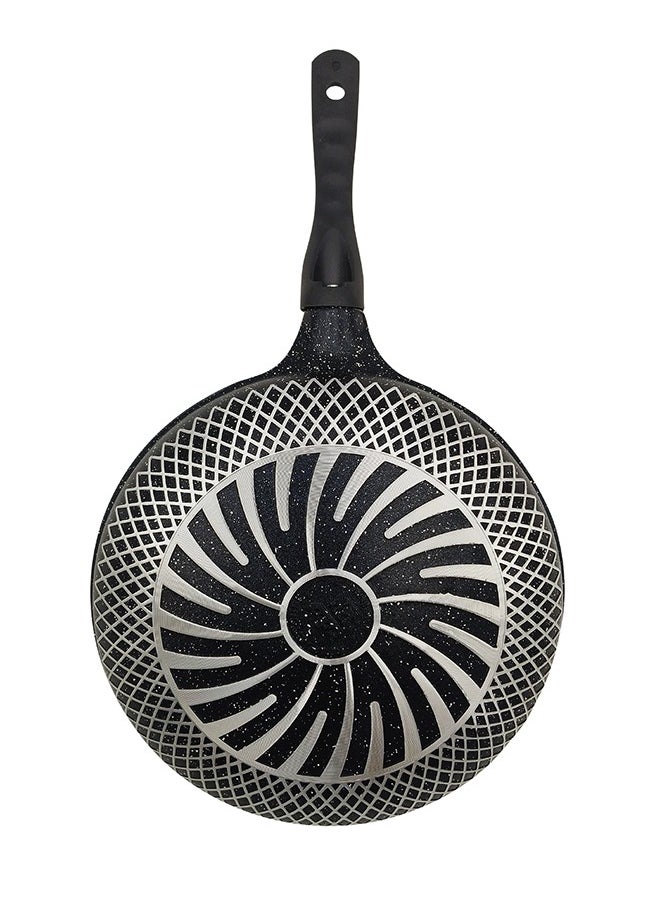 RK ROYAL KITCHEN Cresta Frying Pan 28 cm – Non Stick Diecast Marble Coated, Durable and Stylish Design, Ergonomic Stay-Cool Handle, Perfect for Everyday Cooking and Even Heat Distribution  - Image 2