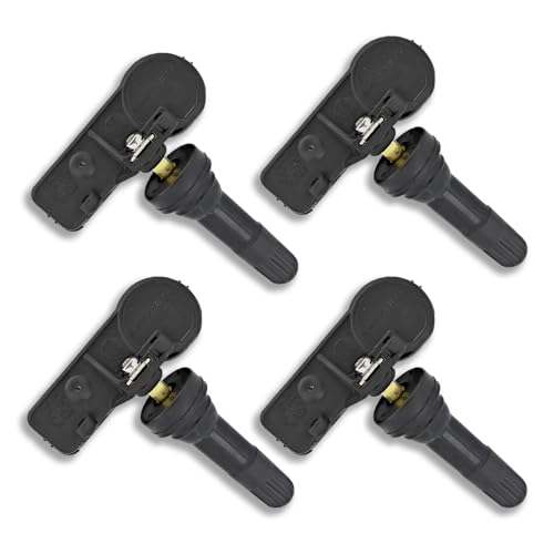 POHILA DE8T1A180AA TPMS Sensor, Tire Pressure Monitor System Sensor Replacement for Ford F150 F250 F350 F450 Expedition Focus Fusion Mustang, Lincoln MKZ MKS Replaces# DE8T-1A180-AA 9L3Z1A189A 4PCS - Image 1
