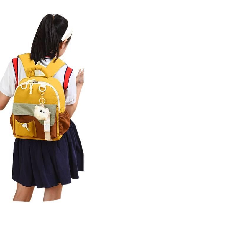 Black Preschool Kids Backpack for Boys and Girls with Cartoon Design, Curved Shoulder Straps, and Large Capacity Comfortable Carry and Daily School Travel Storage - NADI - Image 4